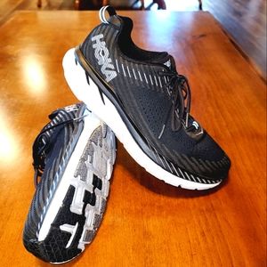 HOKA ONE ONE Clifton 5 Running Outdoor Sport Athletic Shoes Sz 9.5 Wide